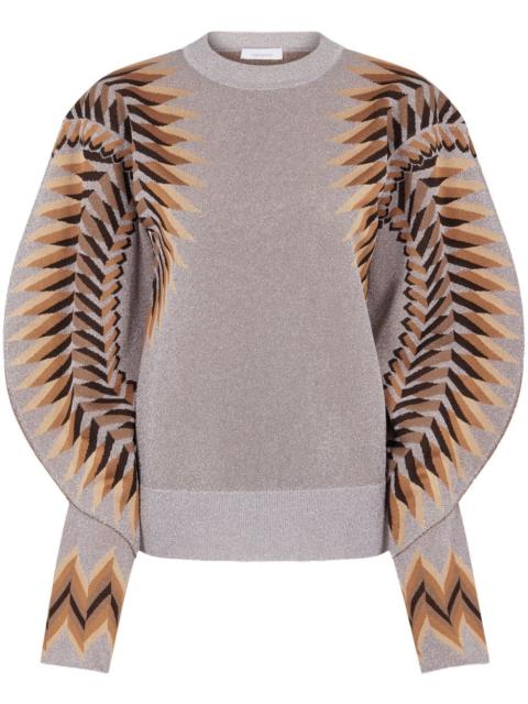 rabanne jacquard sweater