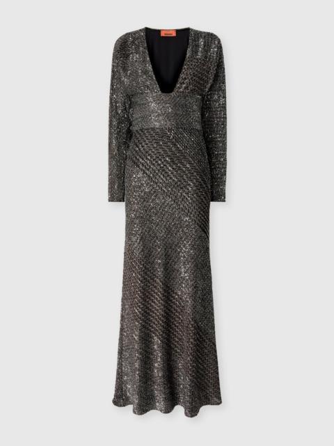 Missoni Long dress with sequins