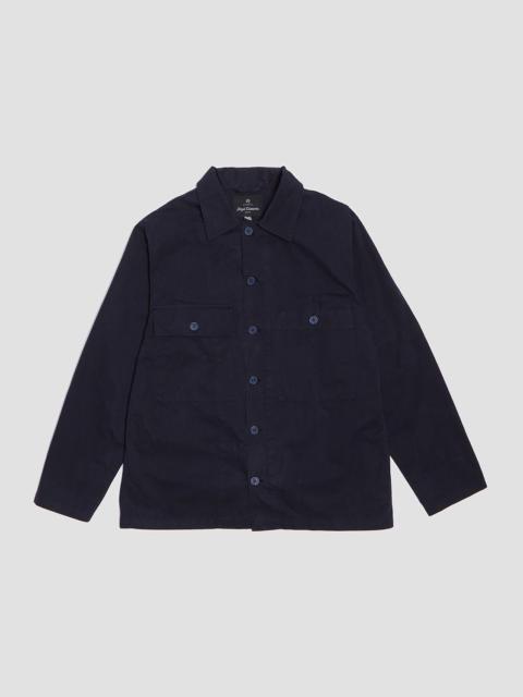 Nigel Cabourn Military Shirt Jacket in Navy