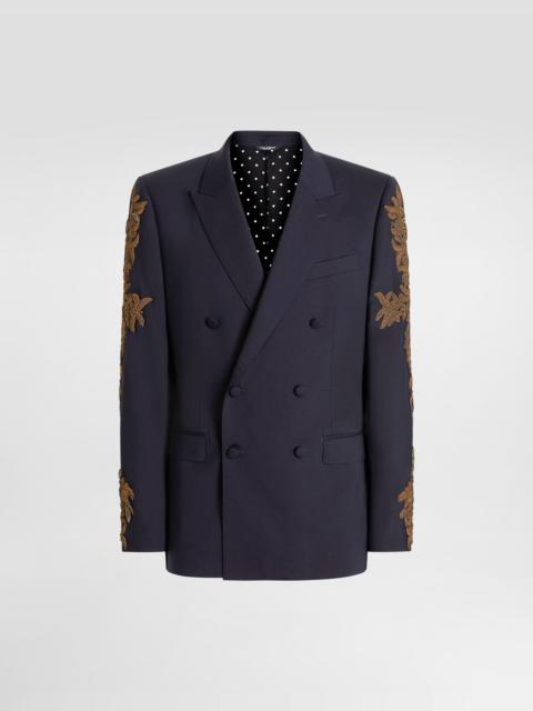 Dolce & Gabbana Double-breasted new martini wool jacket