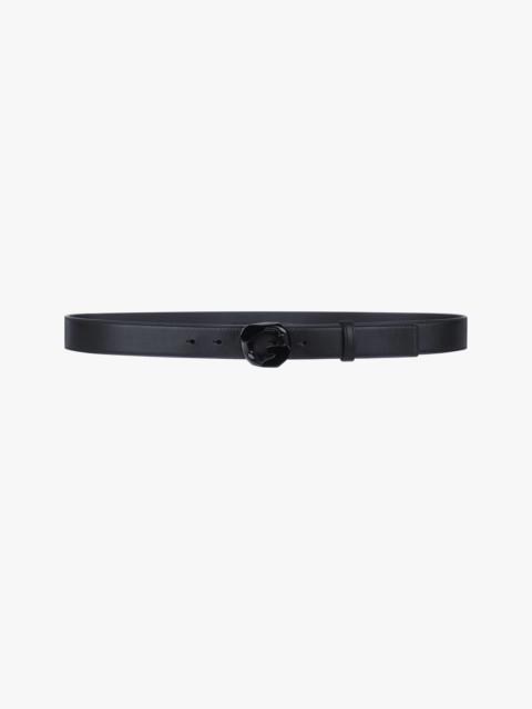 Givenchy G CHAIN BUCKLE BELT IN LEATHER