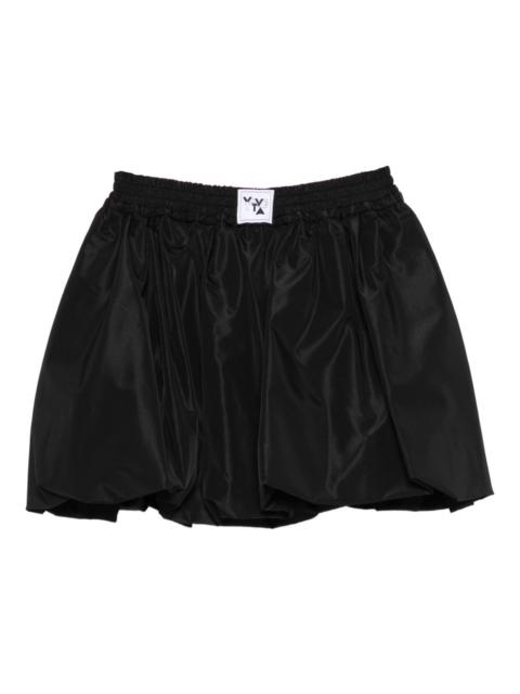 VIVETTA bubble-hem mini skirt
