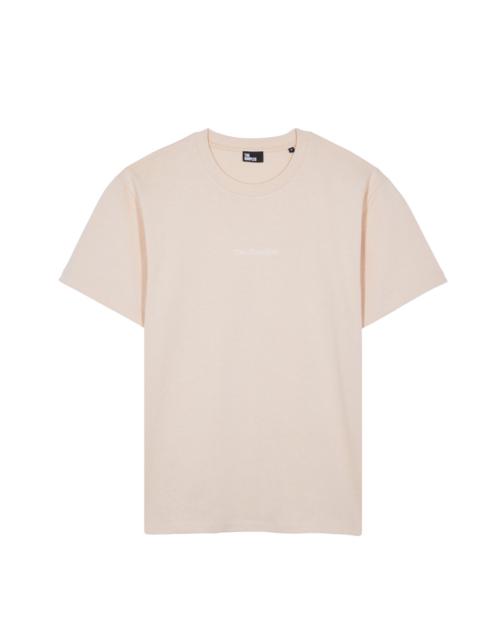 The Kooples T-SHIRT WITH PINK CUT-OUT LOGO