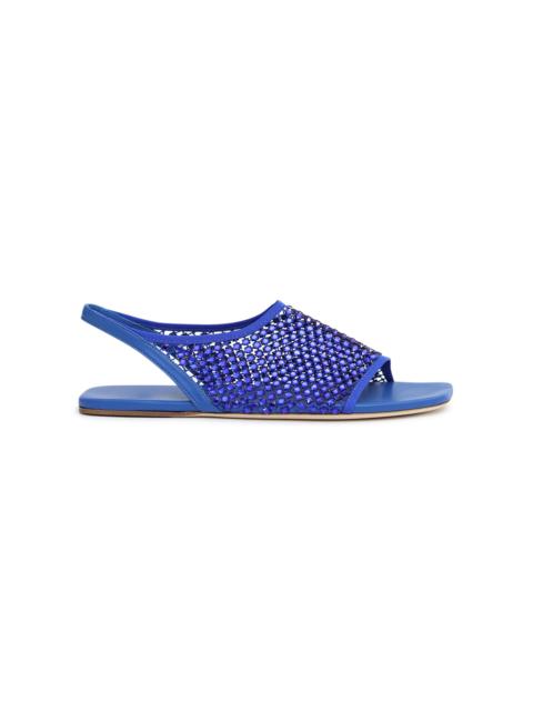CHRISTOPHER ESBER Minette Bezeled Sandal blue