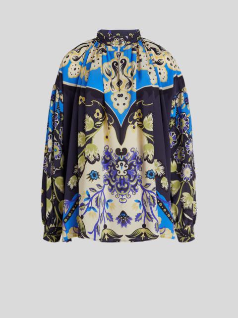 Etro ORNAMENTAL PRINT SILK BLOUSE