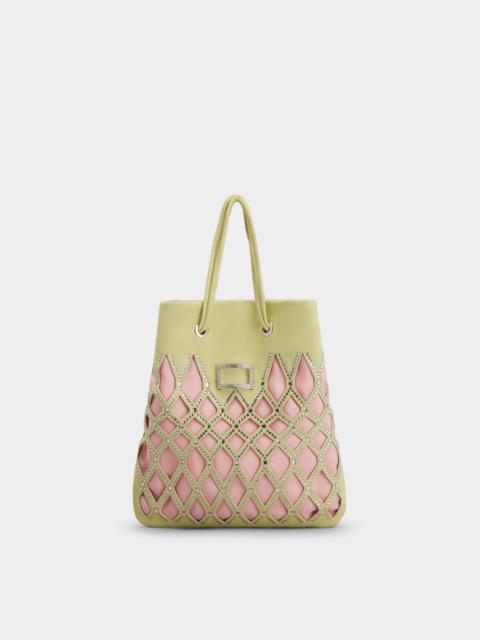 Roger Vivier Viv' Pocket Queeny Mini Bag in Suede