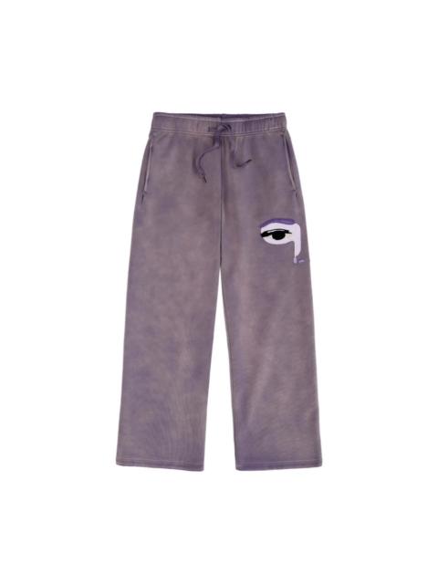 KidSuper EMBROIDERED-PATCH TRACK PANTS