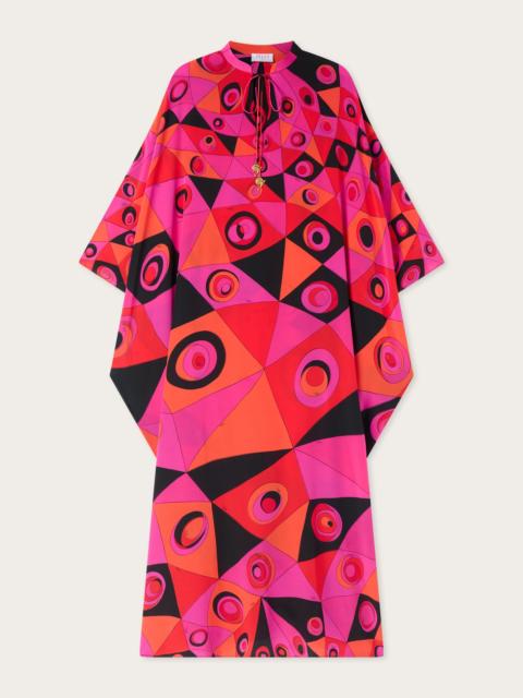 PUCCI OCCHI PRINT SILK KAFTAN