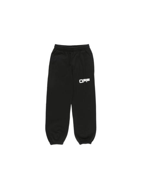 Off-White OFF-WHITE Airport Tape Short Sweatpants Black/Beige