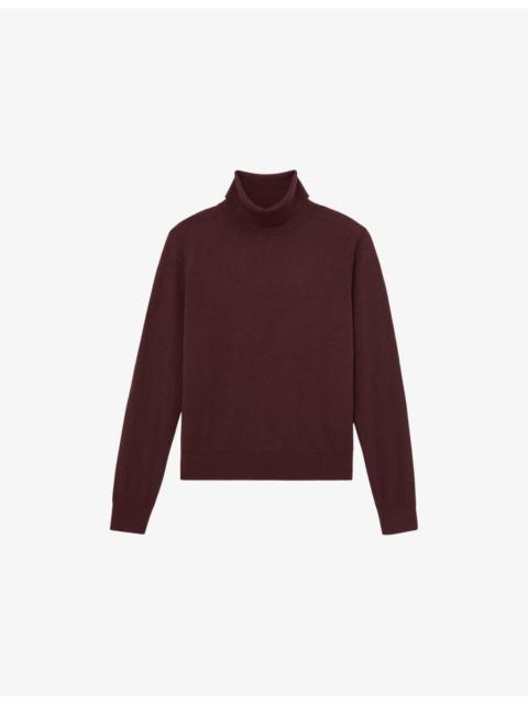 REISS Wendy Roll-Neck Wool Jumper