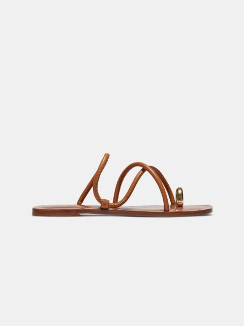 Emme Parsons LAURIE IN TOBACCO NAPPA — ARCHIVE SAMPLE; FINAL SALE