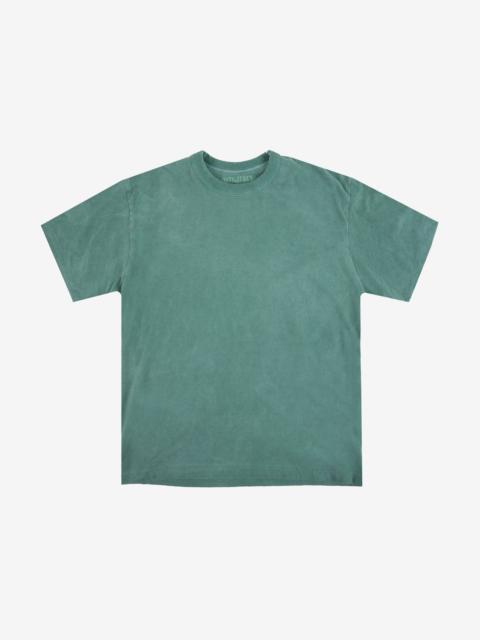 Iron Heart UTIL-GRN UTILITEES - 5.5oz Loopwheel Crew Neck T-Shirt - Green
