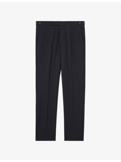 REISS Promise Slim-Fit Wool-Blend Trousers