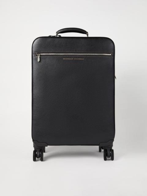 Brunello Cucinelli Grained calfskin trolley bag
