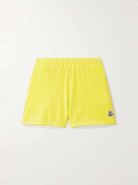 Moncler Cotton-blend terry shorts