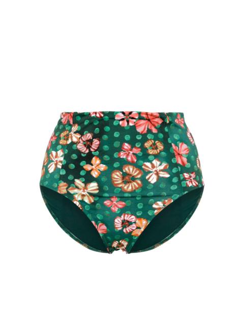 Zahara floral-print bikini bottoms