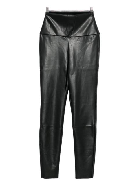 NORMA KAMALI faux-leather leggings