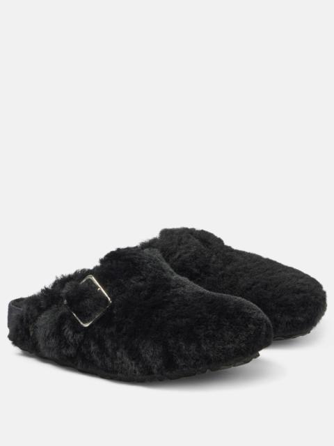 BIRKENSTOCK Boston shearling clogs