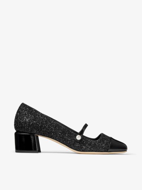 Elisa 45
Black Leather Glitter Pumps