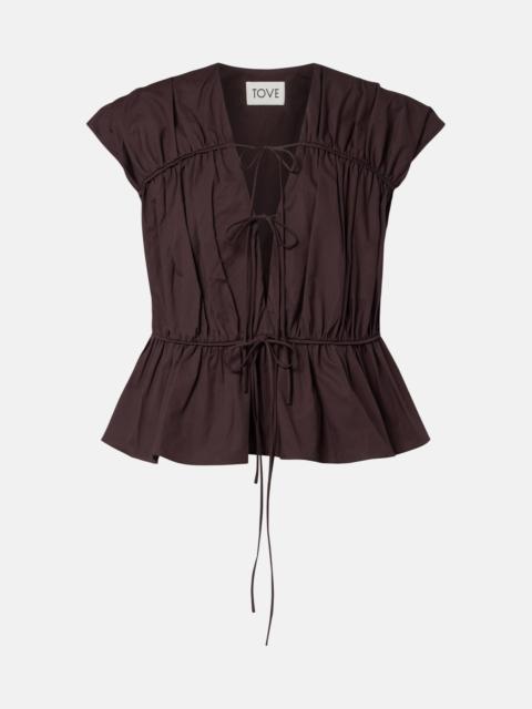 TOVE Thea cotton top