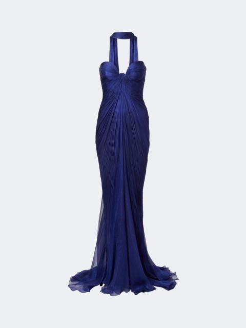 MARIA LUCIA HOHAN Salima silk bustier gown