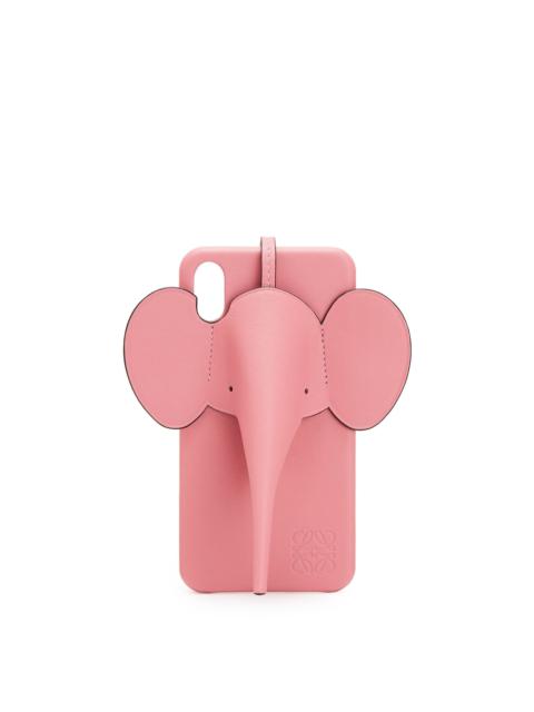 Loewe Elephant cover for iPhone XS Max in classic calfskin