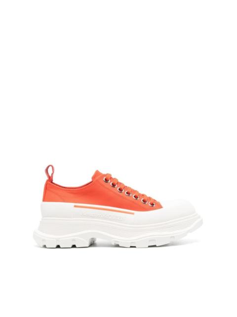Tread-Slick Lace-Up canvas sneakers