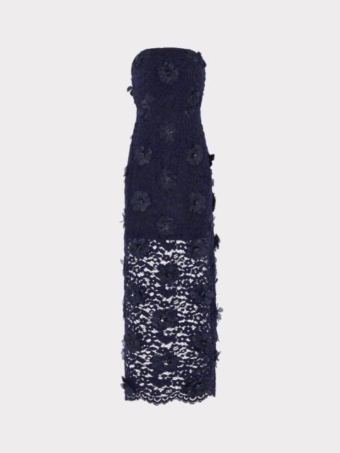 MILLY Kait Floral Sequin Dress