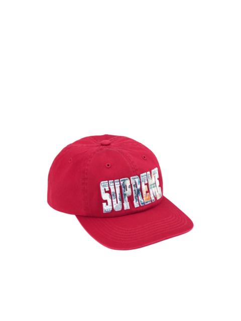 Supreme Money logo-embroidery 6-panel hat
