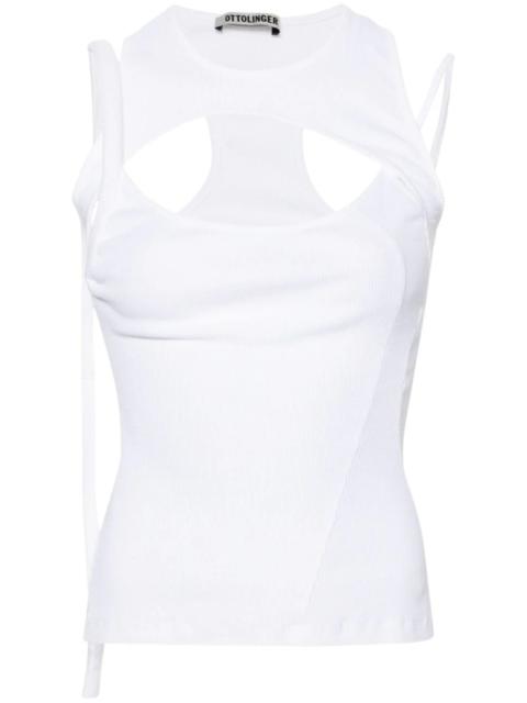 OTTOLINGER Layered Cut-Out Tank Top