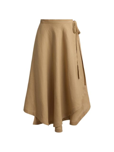 Polo Ralph Lauren linen wrap skirt