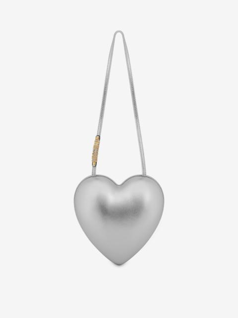 MOSCHINO LAMINATED HEARTBEAT BAG