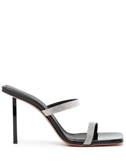 Amina Muaddi Rih crystal-embellished 100mm mules