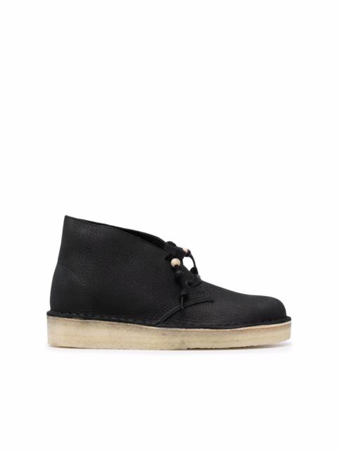 Clarks Originals Nubuck leather lace-up ankle boots