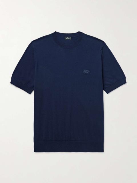 Tシャツ・カットソー ETRO FINE JERSEY T-SHIRT WITH DECORATIVE LINKING Etro Etro Men Fine Jersey T-Shirt W/ Decorative Linking
