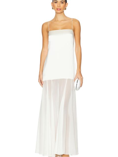 SHONA JOY Moraya Dropped Waist Maxi Dress