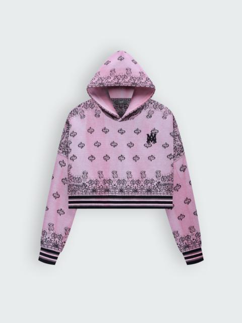 AMIRI BANDANA BASKETBALL HOODIE
