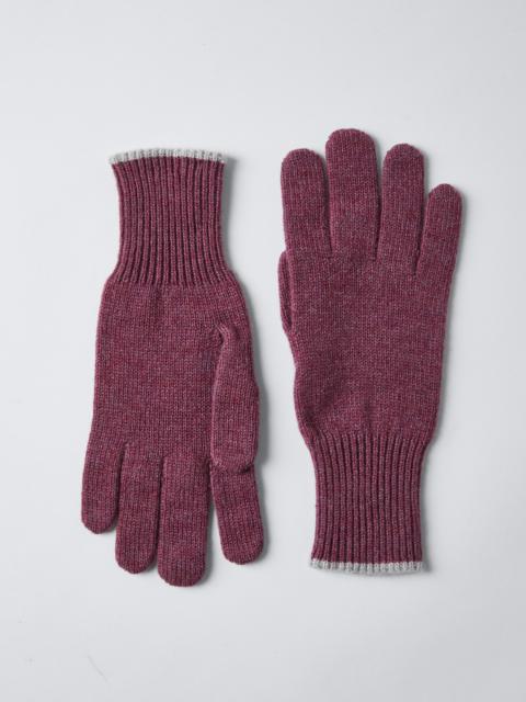 Brunello Cucinelli Cashmere knit gloves