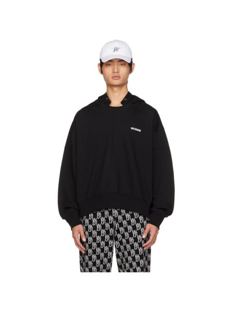 We11done Black Signature Hoodie