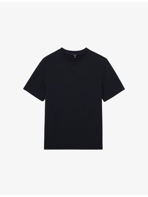 REISS Jack Textured Stretch-Woven T-Shirt