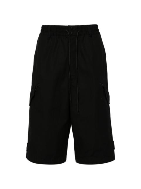 Y-3 Workwear cotton bermuda shorts