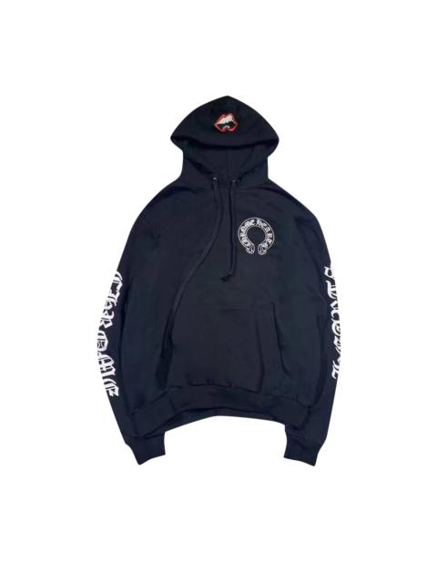 Buy Chrome Hearts Horseshoe Floral Cross-Sleeve Zip Up Hoodie