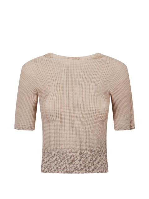 Herno textured abstract-print T-shirt
