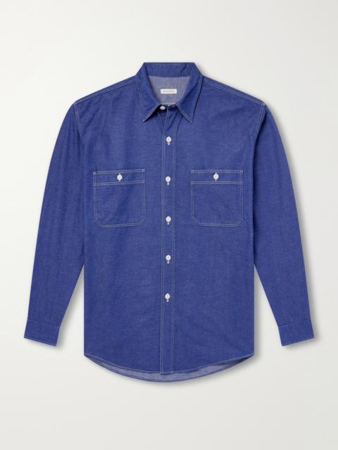 KAPTAIN SUNSHINE Work Suvin Cotton and Hemp-Blend Shirt