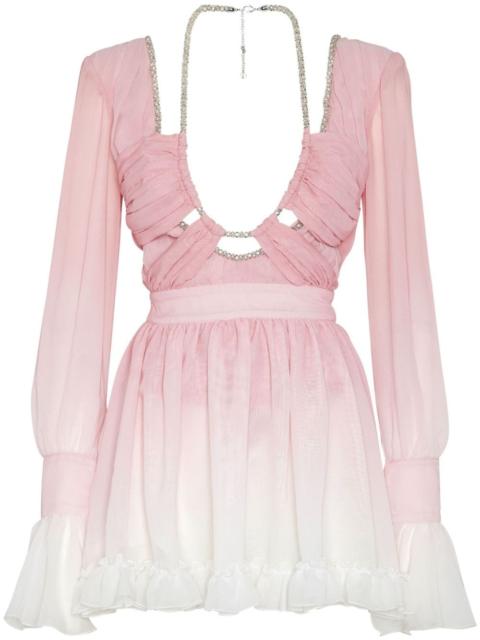 PHILIPP PLEIN ombrÃ©-effect mini dress