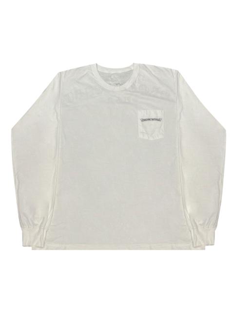 Chrome Hearts Scroll Logo Pocket Long-Sleeve 'White'