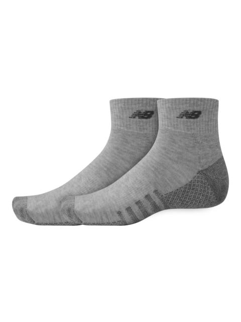 New Balance Coolmax Quarter Socks 2 Pack
