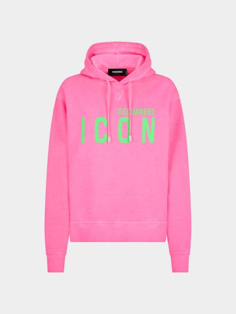 DSQUARED2 BE ICON COOL FIT HOODIE SWEATSHIRT