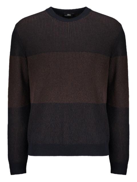 Herno ribbed colour-block sweater