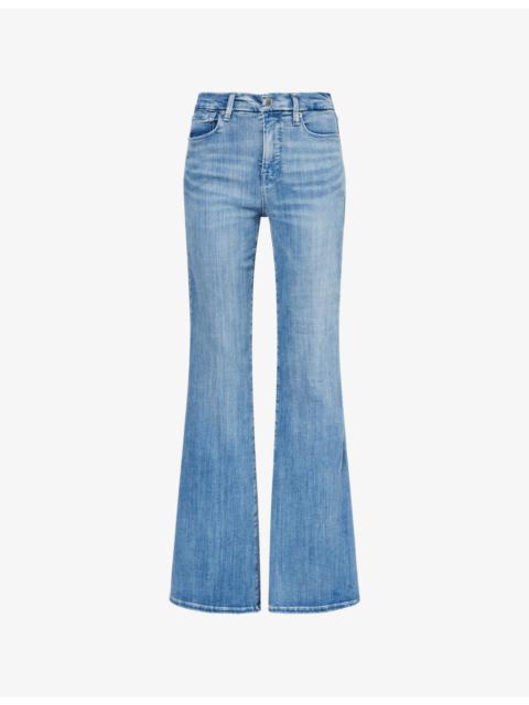 GOOD AMERICAN Good Legs Flared Denim Jeans